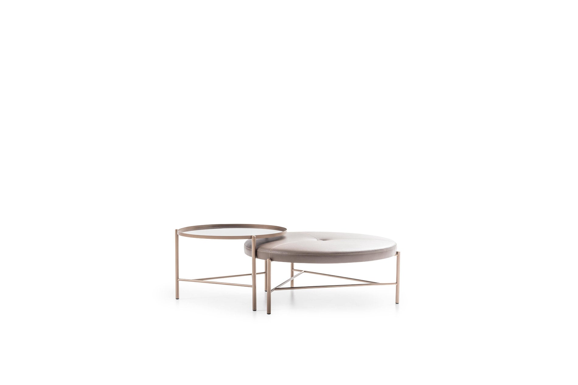 BALANCE METAL POUF