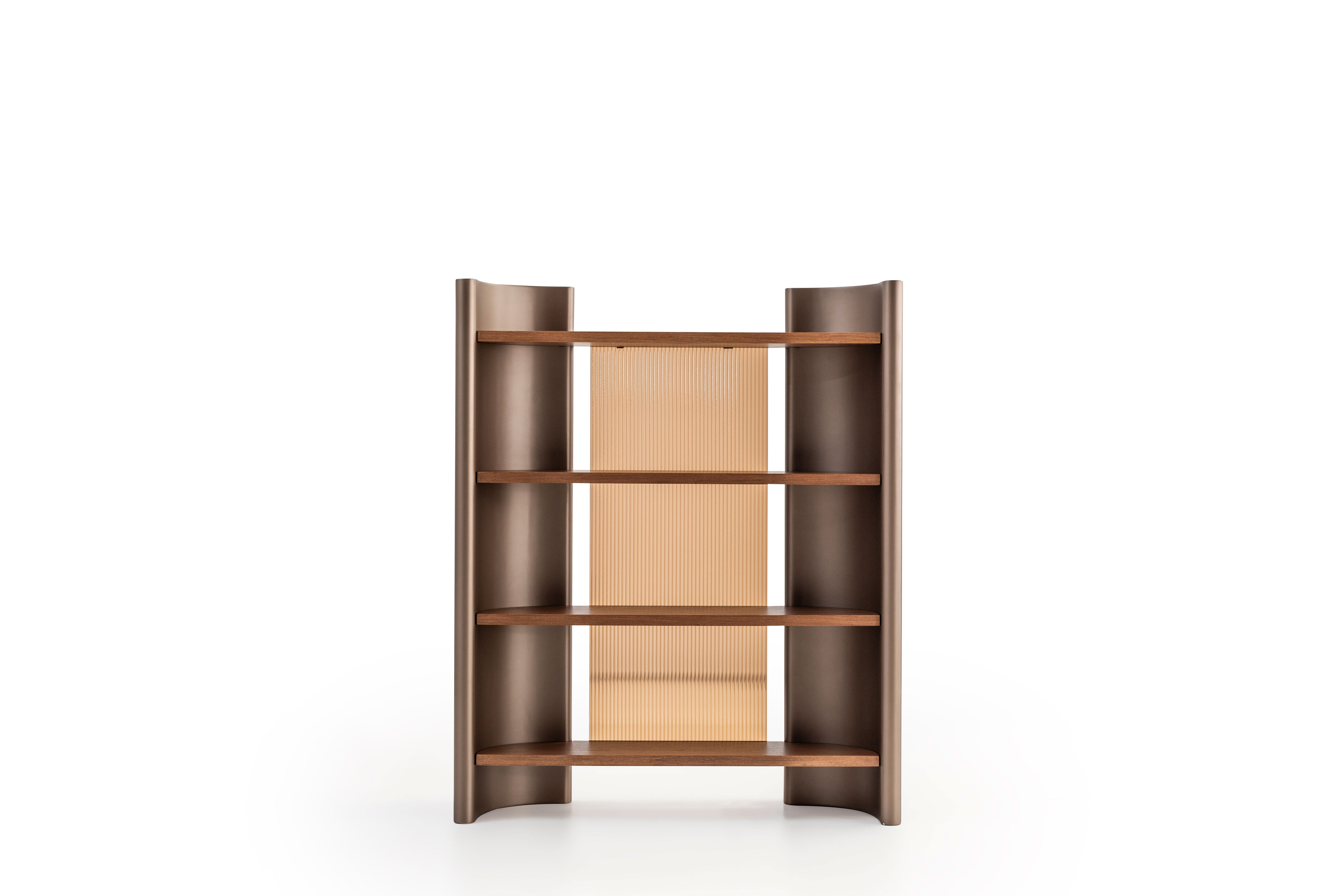 STATUE BOOKCASE