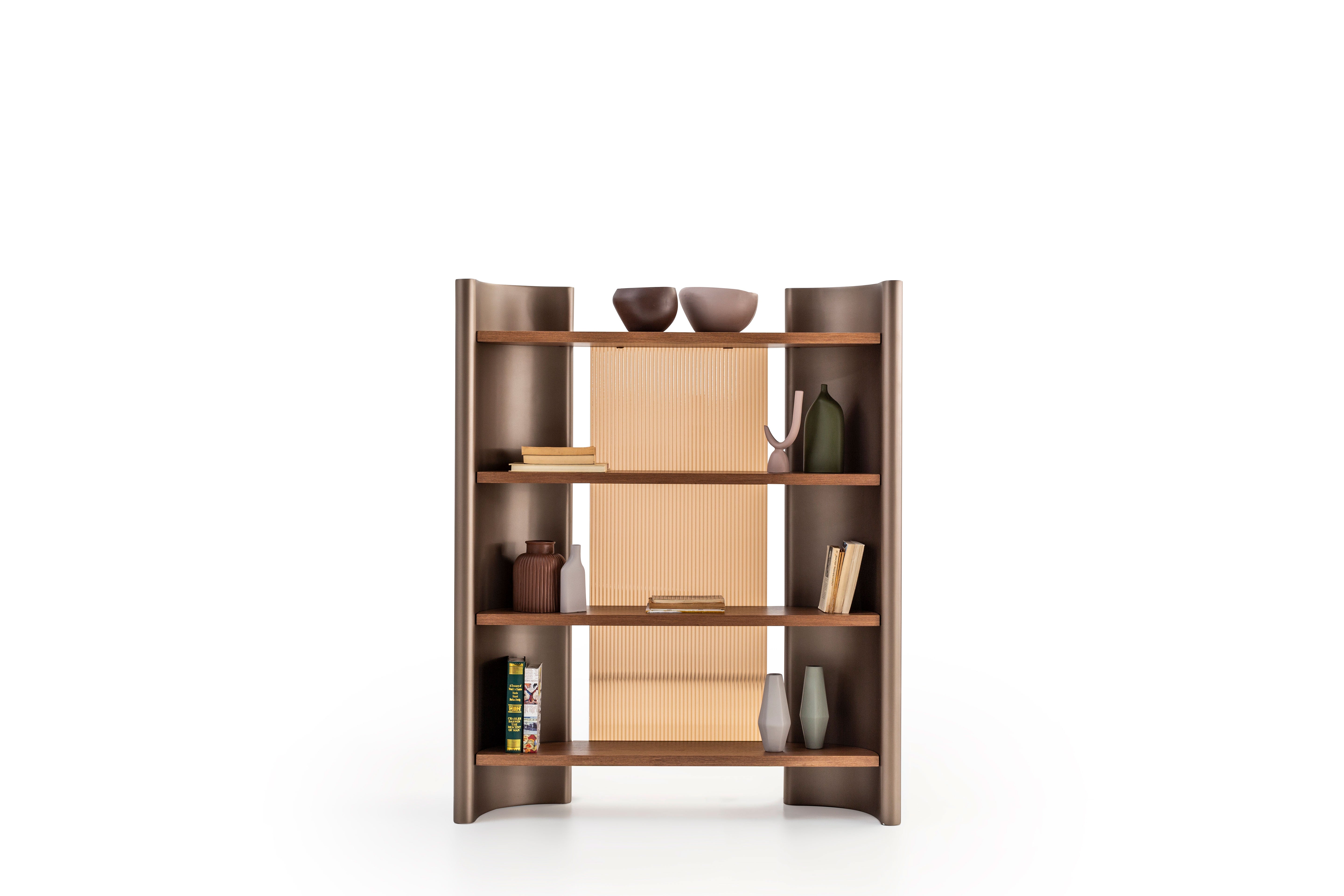 STATUE BOOKCASE