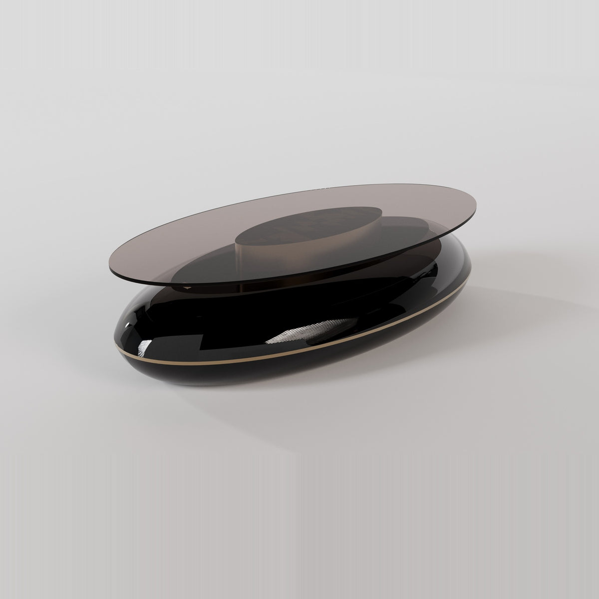 Anka Coffee Table (Glass) — Nuvera Concept