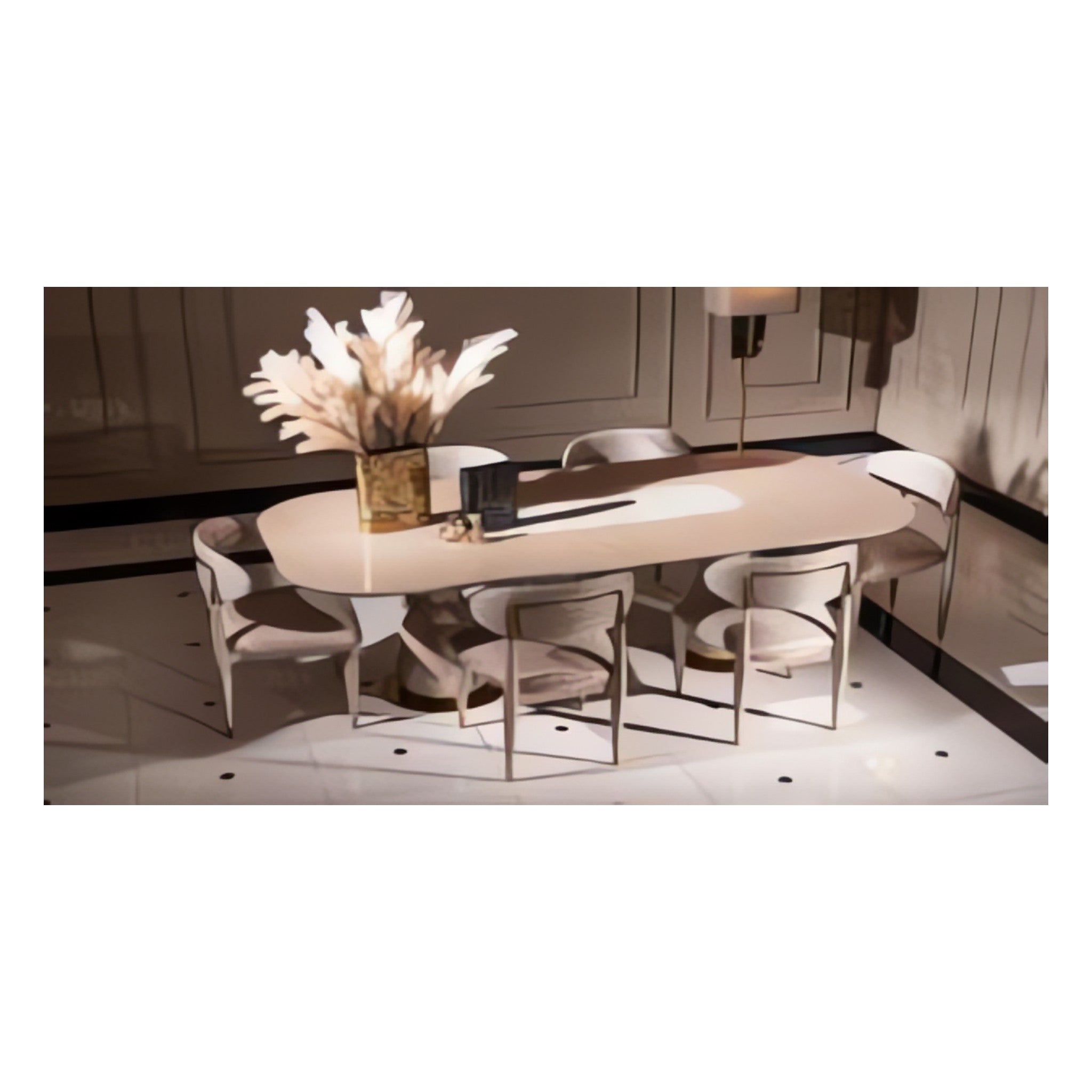 Braga Dining Table (1201) – Nuvera Concept