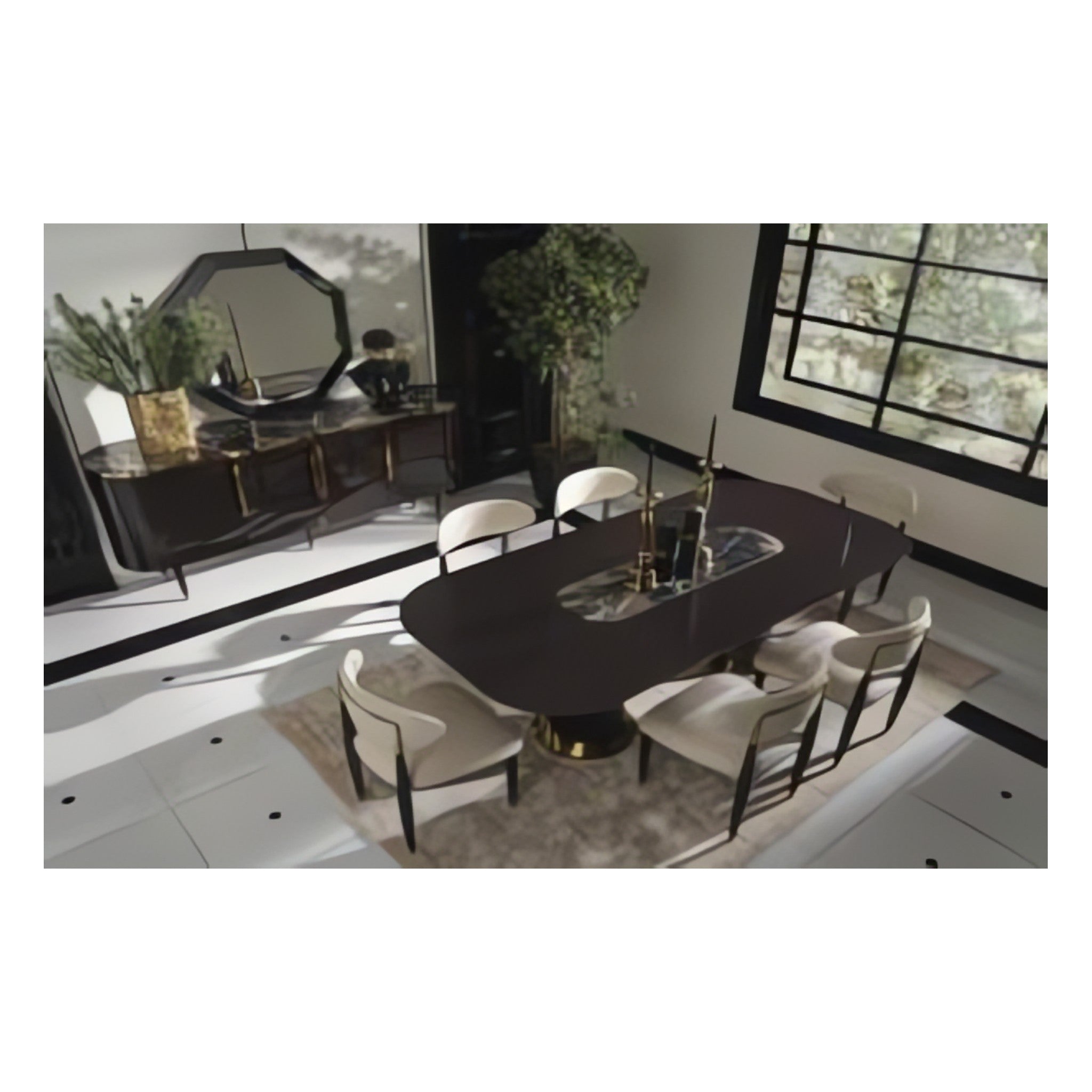 Braga Dining Table (240cm) (1200) – Nuvera Concept