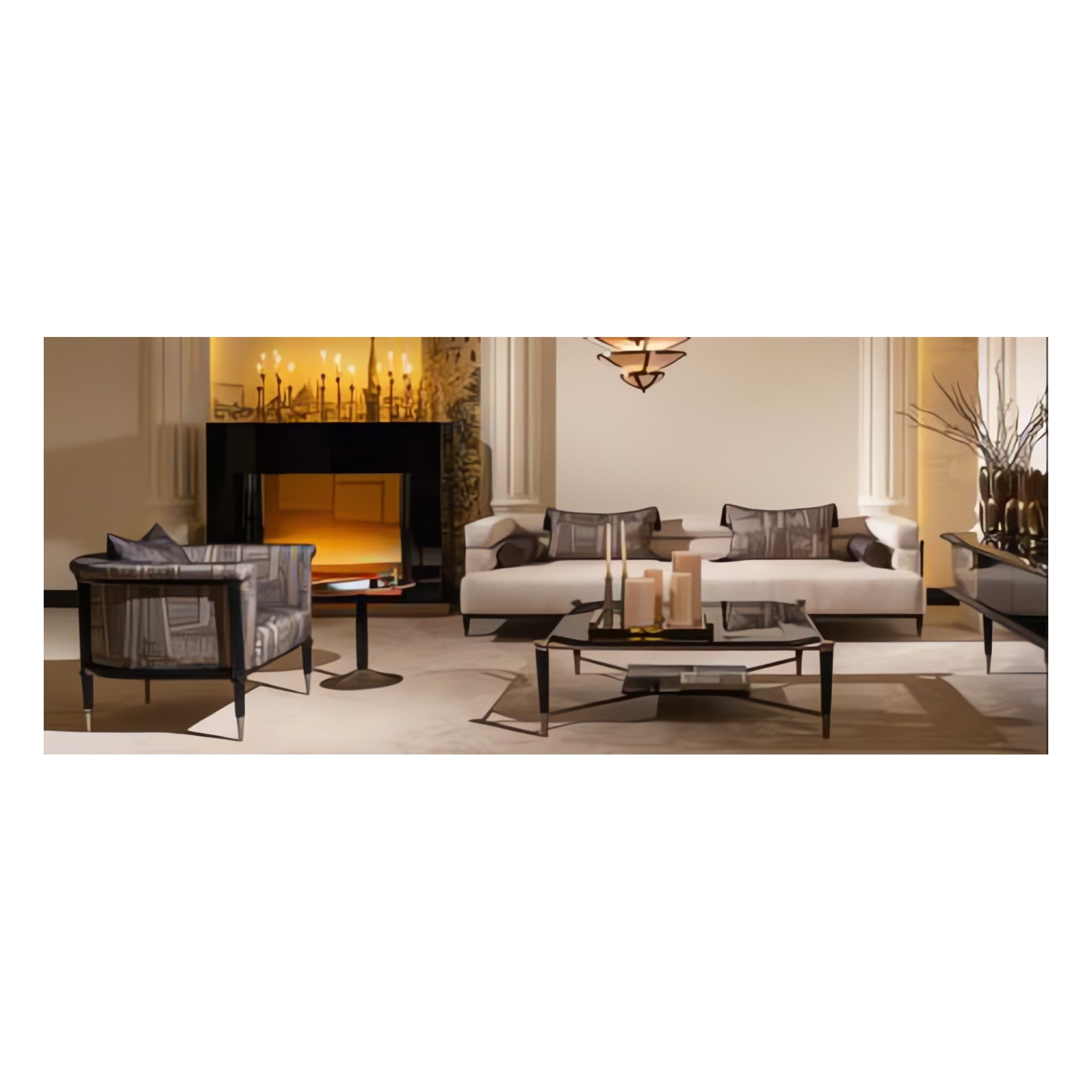 Istanbul High Seat 4-Seater Sofa – Nuvera Concept