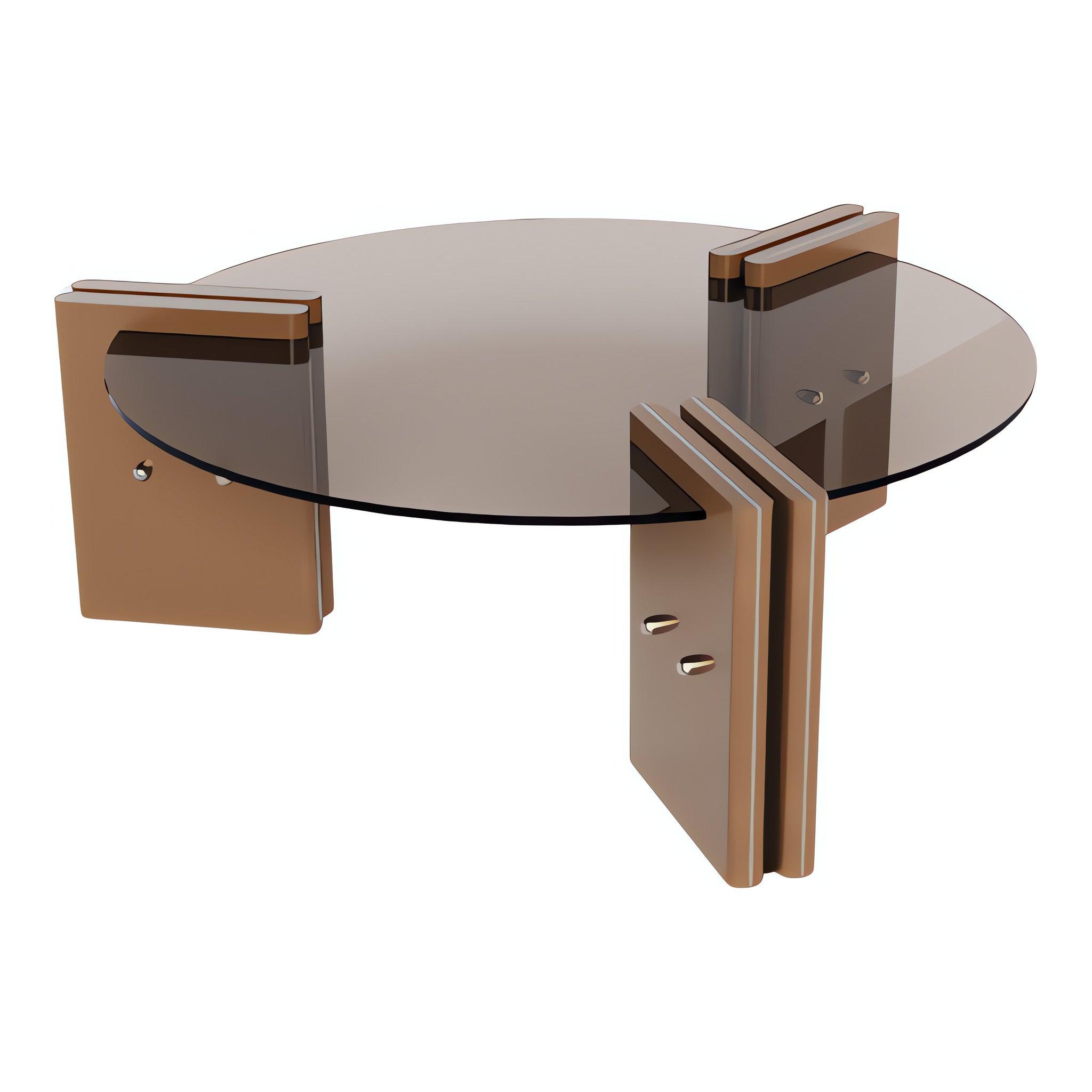 Litho Glass Top Coffee Table — Coffee Table in the Litho collection at Nuvera New York
