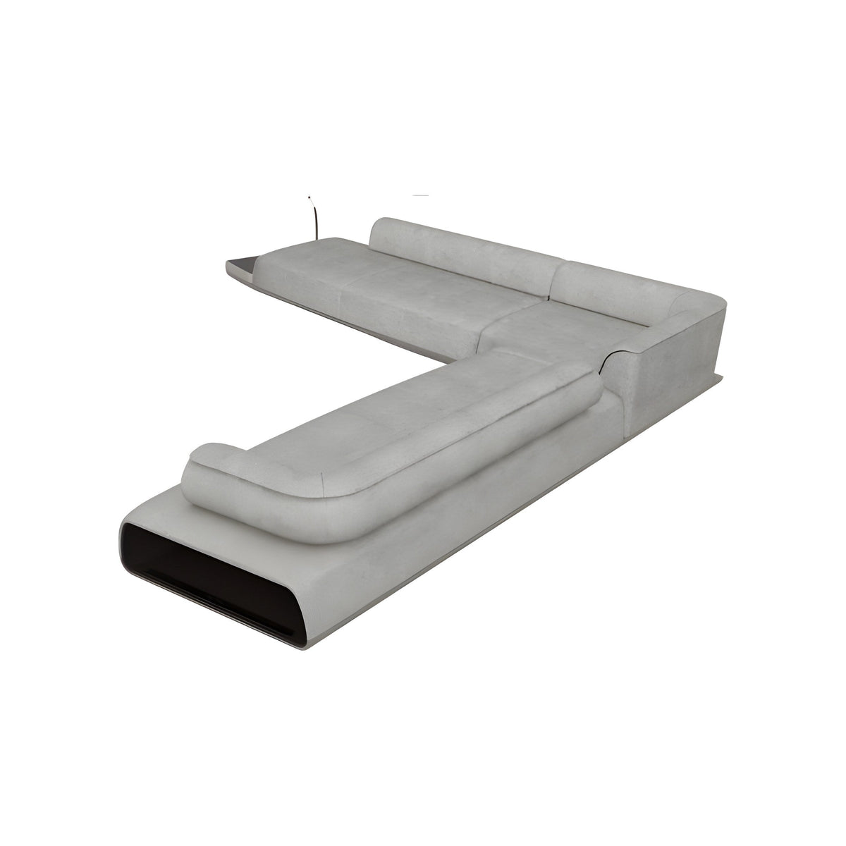 Lotus Plain Armless Corner Module — Nuvera Concept