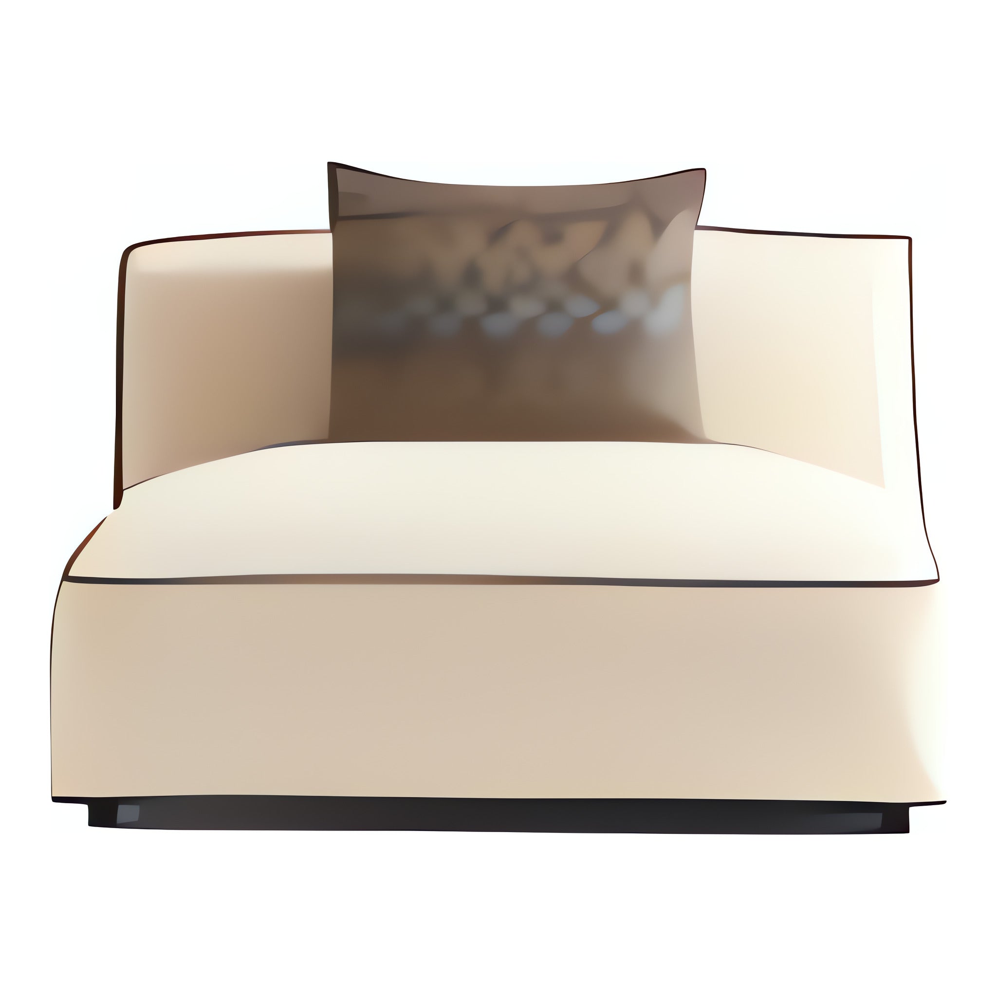 Moka Armless Module 110cm — Module in the Moka collection at Nuvera New York