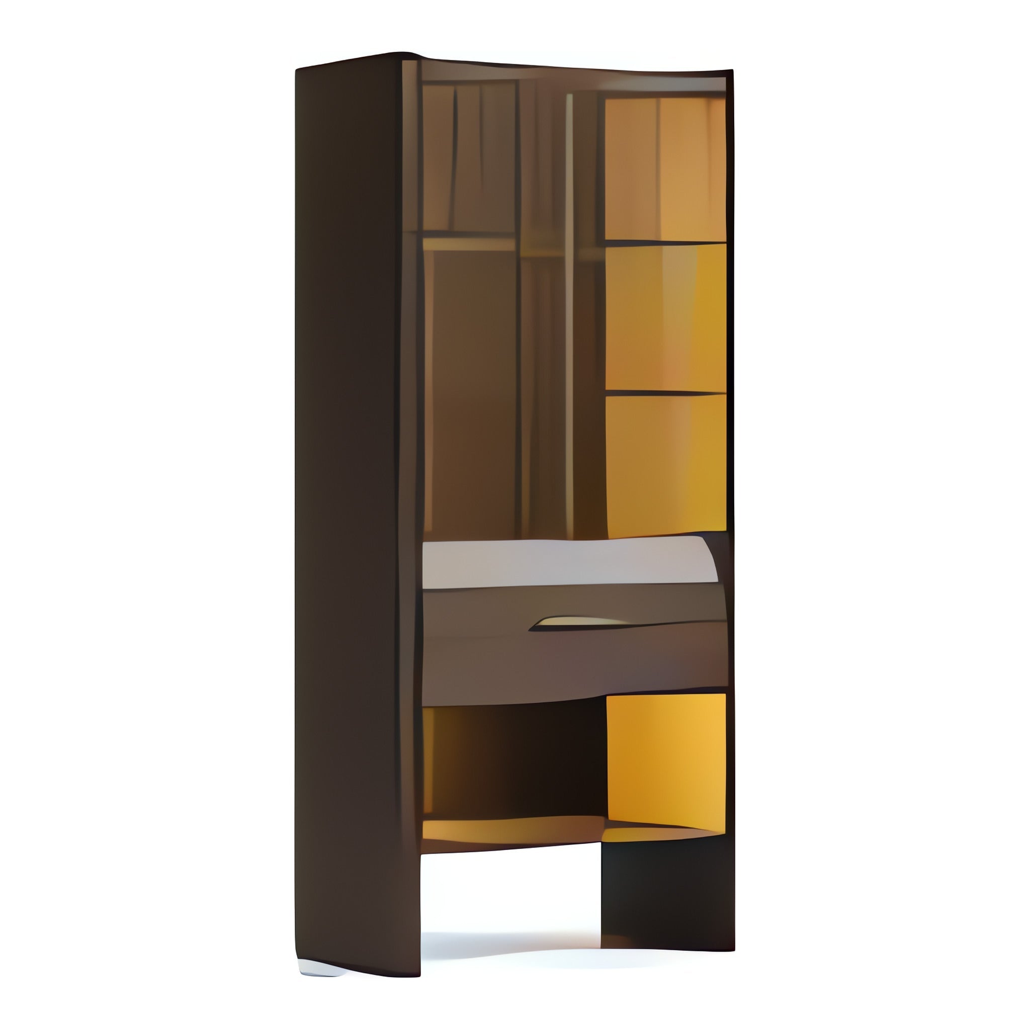 Moka Glass Door Block — Storage in the Moka collection at Nuvera New York