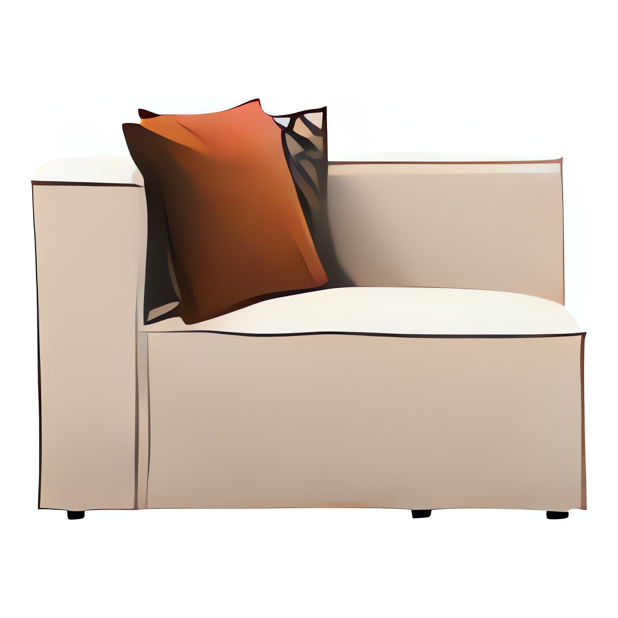 Natura Left Arm Module — Module in the Natura collection at Nuvera New York