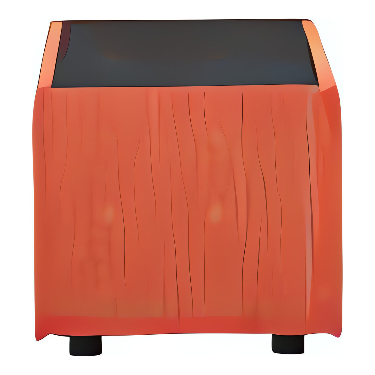 Natura Veneered Top Pouf Module — Pouf in the Natura collection at Nuvera New York