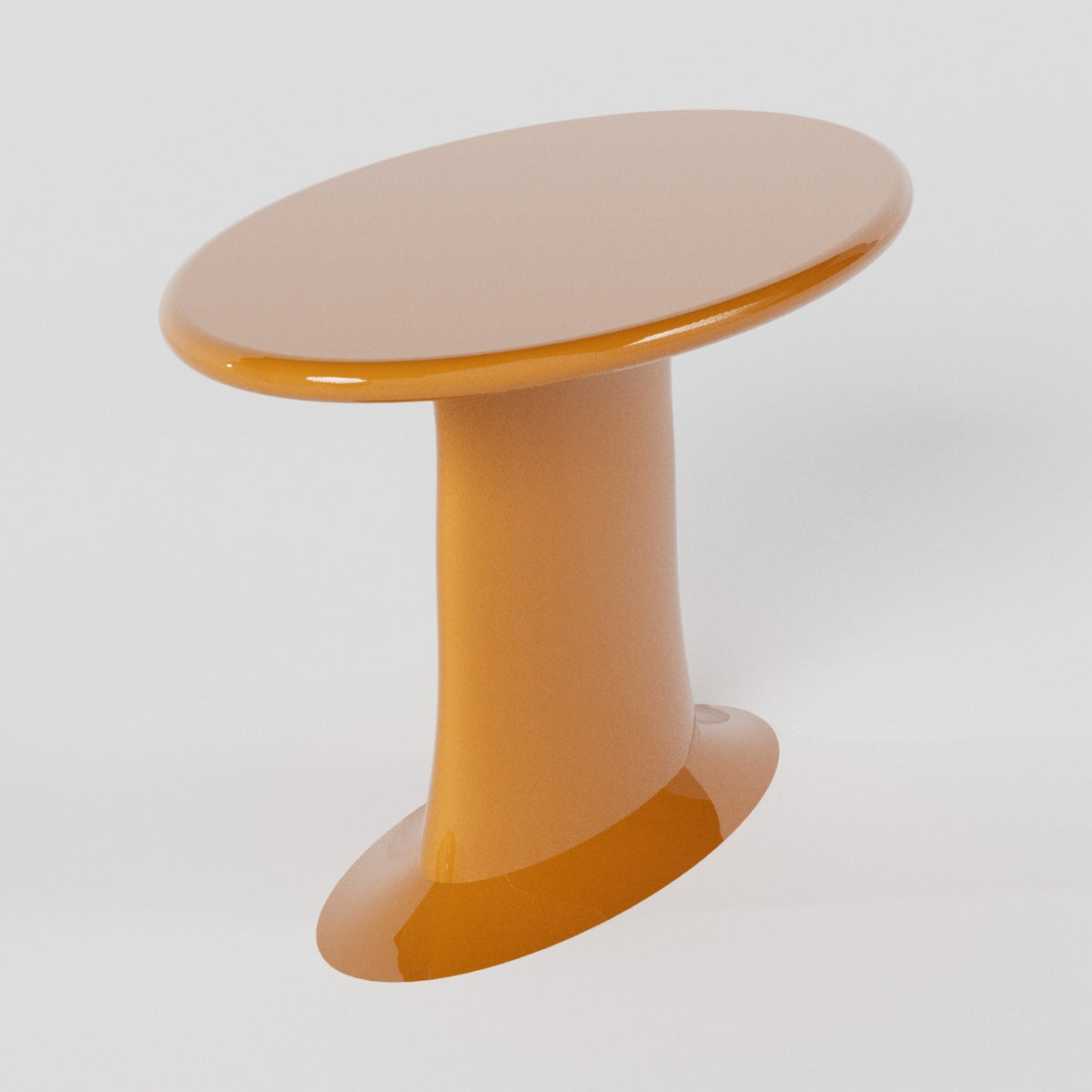 Nobu Elliptical Side Table — Side Table in the Nobu collection at Nuvera New York