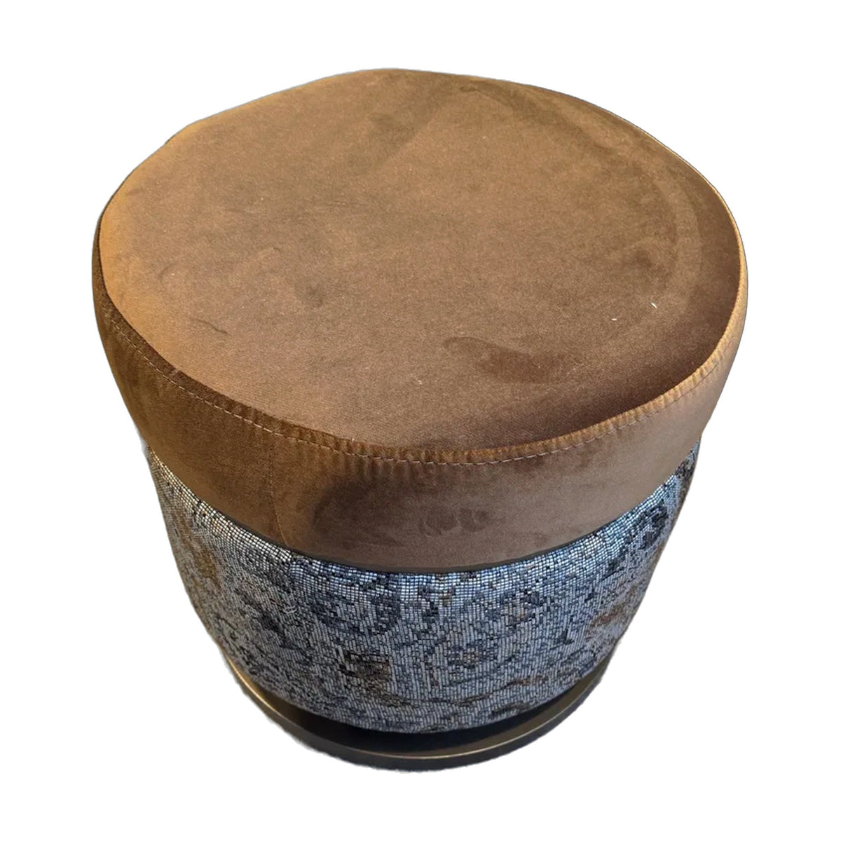 Nuvera Pietra Pouf - top view