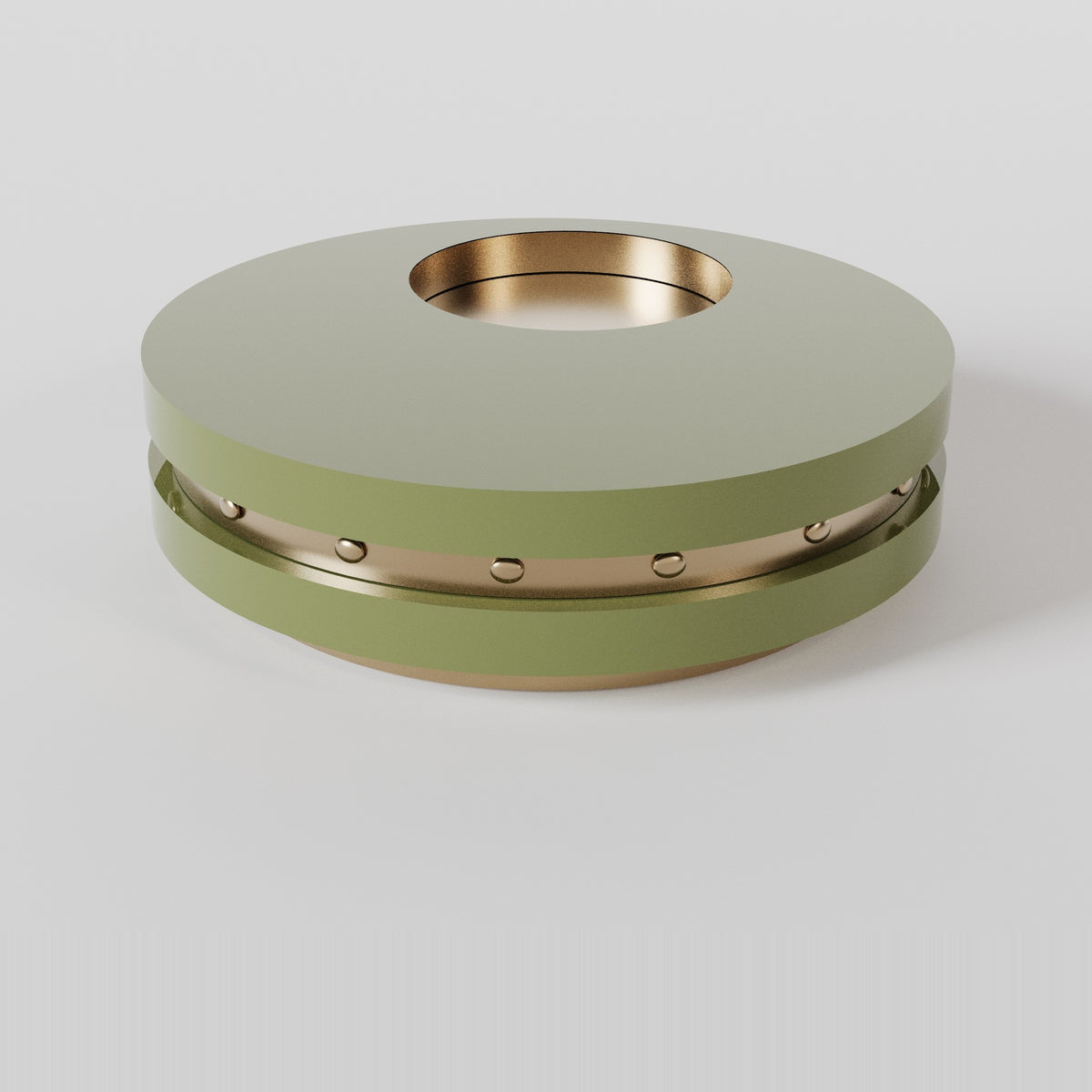 Tamzara Coffee Table (Sage Green) — Nuvera Concept